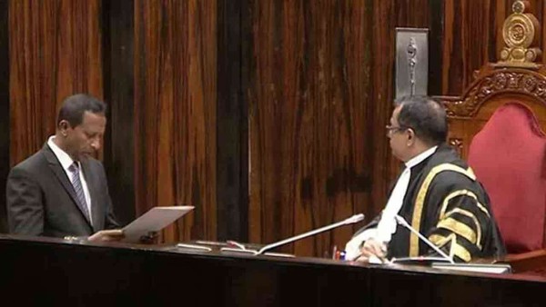 நிஷாந்த ஜயவீர பாராளுமன்ற உறுப்பினராக பதவியேற்பு 